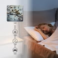 thumbnail image 4 of 10 Inch Wall Clock Battery Operated Silent Clock Decorative for Office, Kitchen, Outdoor, Living RoomTwo Red Birds Winter Style, 4 of 4