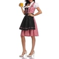 thumbnail image 1 of Traje de uniforme de sirvienta, estilo nacional, festival de cerveza, Oktoberfest, vestido Dirndl, disfraz de moza, diseño revolucionario, 1 of 5