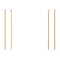 thumbnail image 1 of kurtrusly Color Random Knitting Needles Glove Portable Aluminum Weaving Needle Handknitting Tool Needleworking Equipment 3.5mm 2Set, 1 of 6