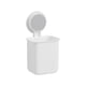 thumbnail image 2 of onlyliua para El Hogar Organizadores de Cepilos En Dientes Montados En La Pared Vasos de Almacenamiento para Baño Estante Cosmético Sin Perforaciones para Baño, 2 of 7