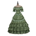 thumbnail image 3 of Disfraz de cosplay de Katherine Pierce, vestido rococó colonial francés del siglo XVIII, vestido de baile victoriano vintage, disfraz de vampiro, 3 of 4