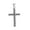 Pendant Only, variant on Vintage Men's Stainless Steel Punk Cross Hip Hop Rock Pendant Necklace with Chain