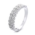 thumbnail image 1 of Anillo de plata de ley 925 con circonita AAA 5 # 6 # 7 # 8 # 9 # Anillos de compromiso de tamaño para mujer, anillo de boda, fiesta, joyería bonita a la moda, regalo, 1 of 2
