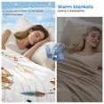 thumbnail image 2 of Boho Geometric Cooling Blanket,Lightweight Breathable Summer Throw Blanket with Double Sided Cold Effect,Ethnic Feathers Patterns Retro Farmhouse Picnic Blankets Bed Sheet for Hot Sleepers 30"x40", 2 of 8