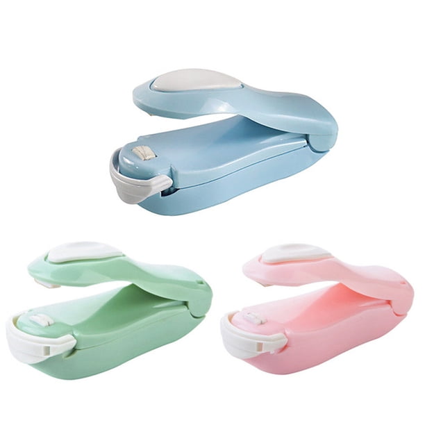 Advancent Nuevos accesorios de cocina, herramientas, Mini máquina portátil de sellado térmico con Clip para alimentos, sellador de bolsas para Electrodomésticos