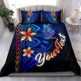 thumbnail image 1 of Nueva Caledonia Juego de cama personalizado - Vintage Tribal Mountain, 1 of 6