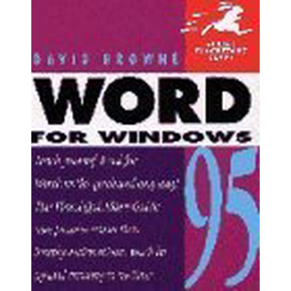 Pre-Owned Word for Windows 95 Visual QuickStart Guide