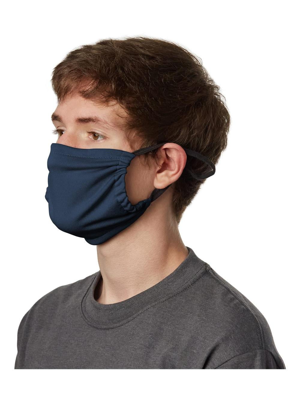 Hanes 2Ply Cotton Pocket Face Mask MKPKCR