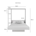 thumbnail image 5 of Cama Abatible Individual Esencial Vertical (Color Carlo), 5 of 5