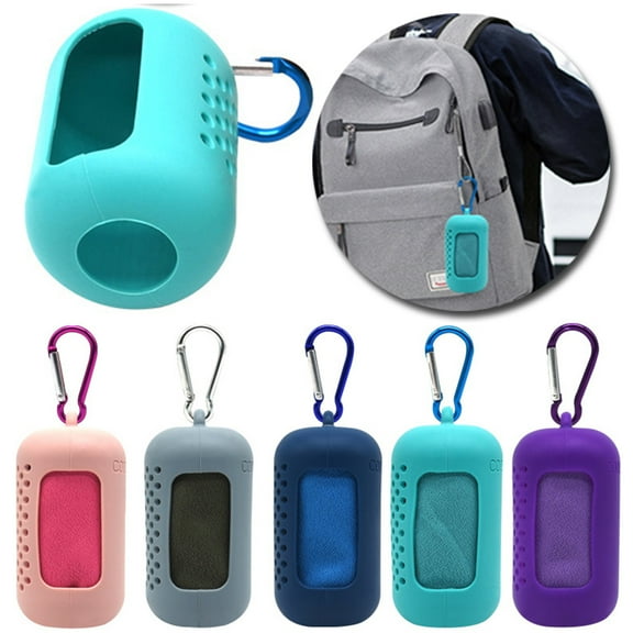 Travelwant Portable Small Swear Towel, Microfiber Travel Towel, Quick Dry Sport Towel,Cooling Towel for Gym, HIIT, Yoga, Cycling, Hiking, Running