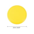 thumbnail image 5 of Unique Bargains 1 Pc Solid Color Flying Disc 10.63" Yellow, 5 of 5