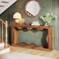 thumbnail image 6 of Tribesigns 63 Inches Farmhouse Console Table with Storage, Long Couch Table Behind Sofa, 6 of 7