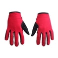 thumbnail image 4 of Naiovety Guantes de bicicleta Deporte de invierno Mantener el calor Guante de escalada térmica Color brillante Rechazo de calor Regalo de cumpleaños Ciclismo Rojo Naiovety OD003219-02B, 4 of 6
