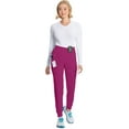 thumbnail image 3 of Infinity Scrubs Pant For Women Mid Rise Jogger CK080A, 3 of 5