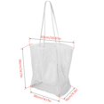 thumbnail image 3 of Sac de Plage en Maille avec Poche Extra Large Sac de Plage Léger Pliable Sac à Bandoulière Réutilisable Sac de Transport en Maille Résistant aux Déchirures Sac de Plage en Maille Décontracté pour Femmes Vacances Plage, 3 of 9