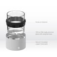 thumbnail image 4 of Vaso de whisky Asobu con aislamiento de acero inoxidable, 310 ml, blanco, 4 of 7