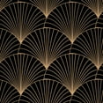 thumbnail image 3 of Black and Gold Wallpaper Peel-and-Stick - 25"W x 125"H, 3 of 3