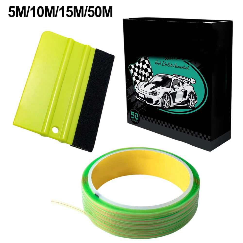 SPRING Flexible 550M Safe Finish Line Tape For Accurate Vinyl Wrapping Applications