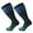 2 Pairs Blue, variant on Plus Size Compression Socks for Women Men 2 Pairs Wide Calf Knee High Support Stockings Circulation Socks for Nurses, Pregnancy, Athletic, Running, Travel