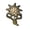 copper, variant on German Armys 2w II Edelwise Badge Patriotic Jewelry Metal Pin Brooches Decorative Badge Clothing Accessories for Shirt