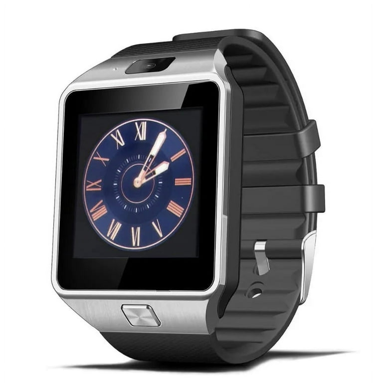Bluetooth Smart Watch DZ09 Wearable Wrist Phone Watch 2G SIM TF Card For Xiaomi Samsung Android Smartphone Smartwatch Men Women Silver Black