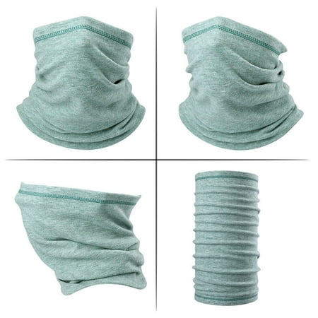 Winter Fleece Neck Gaiter Face Mask for Cold Weather Skiing Warmer Scarf Bandana
