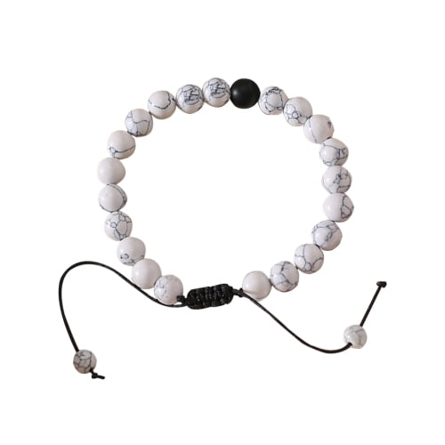 DIY Elegant White Beads Bracelet – iWay Magazine