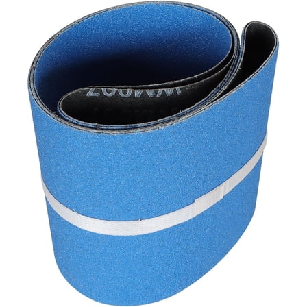 2PCS 6 x 48 Inch Sanding Belts 80 Grain Zirconia Sanding Paper for Sanding and Polishing