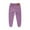 Purple, variant on Godderr Kids Girls Winter Girls Leggings Toddler Girls Fleece Lined Leggings Baby Basic Full Length Pants Teen Winter Tights Girls Snow Pants for 2-14Y