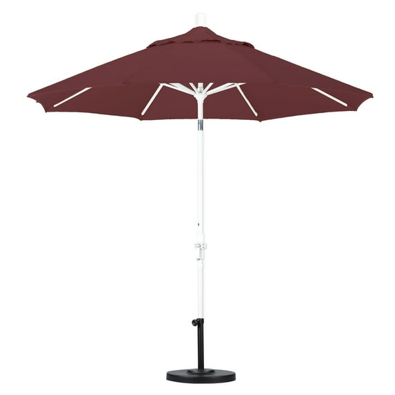 California Umbrella 9 ft. Olefin Aluminum Single Vent Tilt Market Umbrella