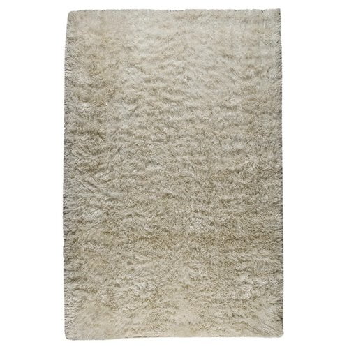 M.A. Trading Sunshine Hand-Woven White Area Rug