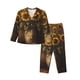 thumbnail image 1 of Balery Rustic Sunflower Bouquet Conjunto de Pijama con Estampado para Mujer, Conjunto de Dos Piezas con Manga Larga, Ropa de Dormir Suave con Bolsillos, Pijamas Cómodos-XX-Large, 1 of 7