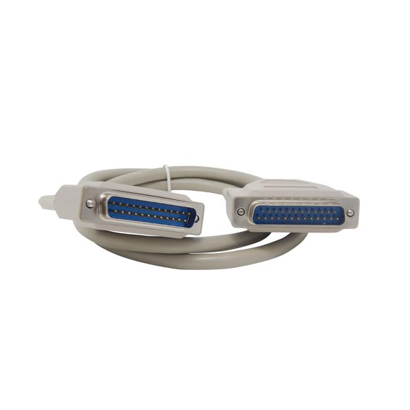 Your Cable Store Cable De Puerto Serie Db25 De 25 Pines Macho/Macho Rs232 De 3 Pies