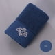 thumbnail image 5 of Toalla facial de algodón de felpa gruesa | Paño absorbente suave marrón beige gris azul blanco, 75x35cm, secado rápido, suave para la piel, ideal para el baño gimnasio regalo de viaje, 5 of 6