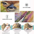 thumbnail image 6 of Fawn Among Purple Flowers 20x30" Queen Plush Pillow Case, Soft Zippered Bed Pillowcase for Bedroom, 6 of 9