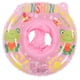 thumbnail image 1 of Anillo de natación para niños, impermeable, doble asa, fácil de agarrar, flotador para bañera, piscina, estilo rana, color rosa, 1 of 14