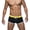 #0081-Black, variant on Mens Swim Briefs Camouflage Pattern Sexy Micro Bikini Swimwear Drawstring Swimsuit Men