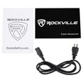 thumbnail image 6 of Rockville DPM10B 10" 400w Powered 3-Way Studio Monitor Speaker+Headphones+Mic, 6 of 9