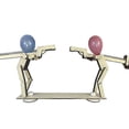 thumbnail image 5 of Headshot WoodBots, Handmade Wooden Shooting Puppets Balloon Game, 2025 New Whack A Balloon Strategy Board Game, Balloons Bamboo Man Battle, 5 of 5