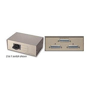 4 To 1 Parallel Printer Switchbox DB25f, Share one printer between several PCs or let one PC use multiple printers with our DB25 switchboxes. By