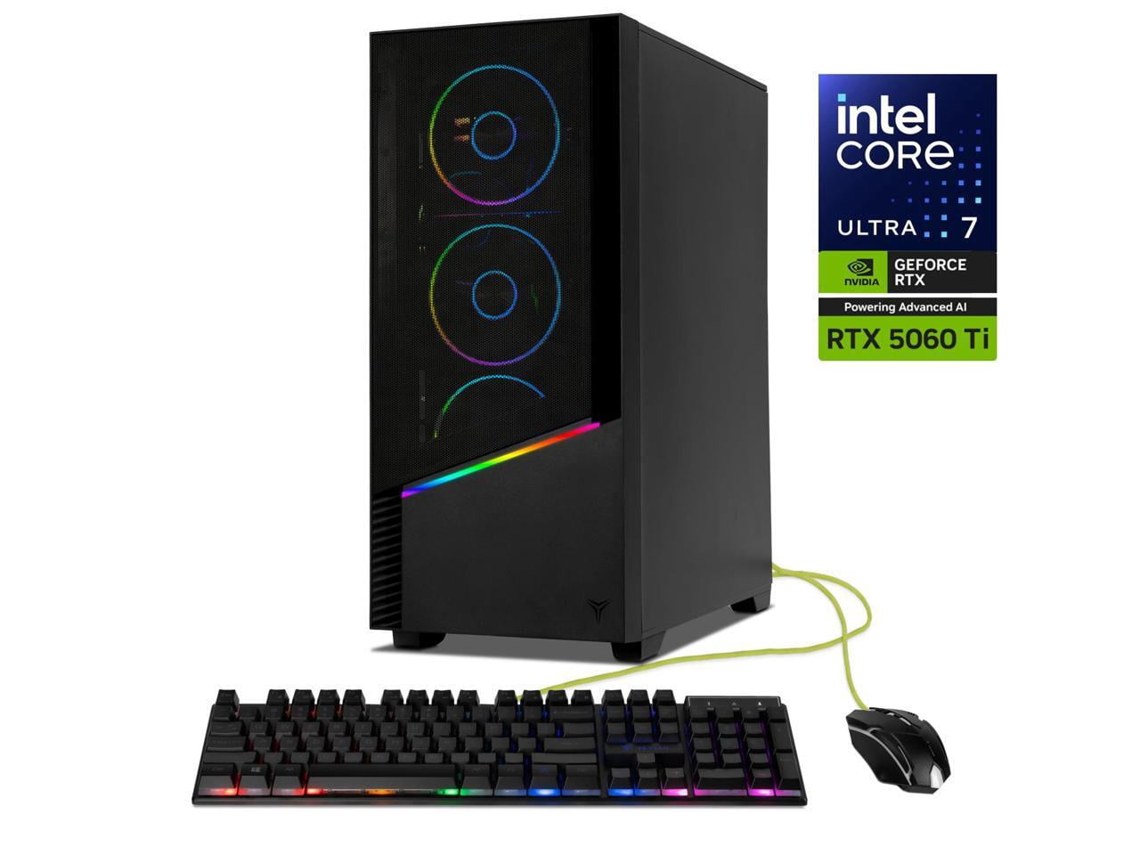 Thermaltake, Gaming Desktop PC, White, 32GB DDR5, 1TB SSD