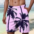 thumbnail image 2 of Gibobby Men's Swim Trunks Long Bathing Suits with Mesh Lining and Pockets Quick Dry Beach Board Shorts(XXL,Purple), 2 of 5