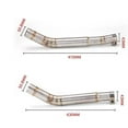 thumbnail image 3 of Motorcycle Exhaust Link Pipe Systems Exhaust Pipe Parts For Suzuki For Hayabusa GSX1300R GSXR1300 2008-2020, 3 of 4