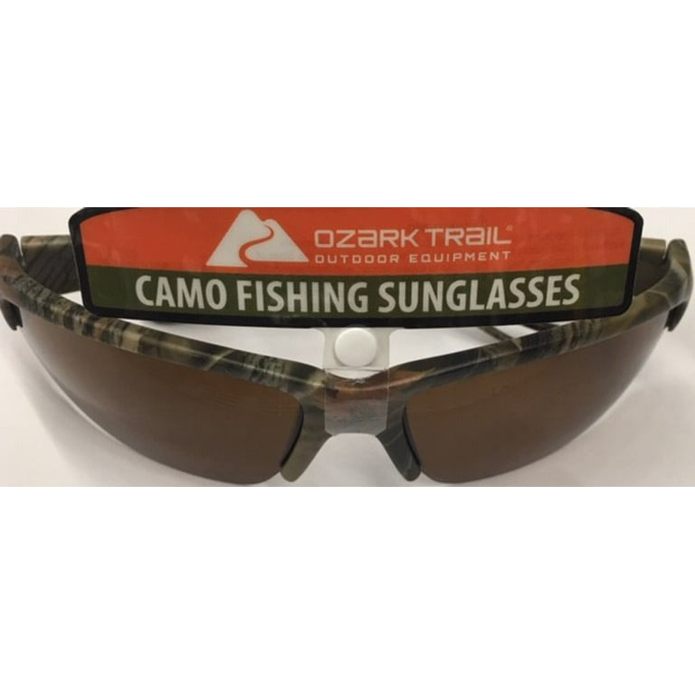 Ozark Trail Men's Polarized All Sports Sunglasses, Camo Frame for