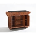 thumbnail image 3 of Crosley Furniture Alexandria Wood Kitchen Island in Cherry/Black, 3 of 6
