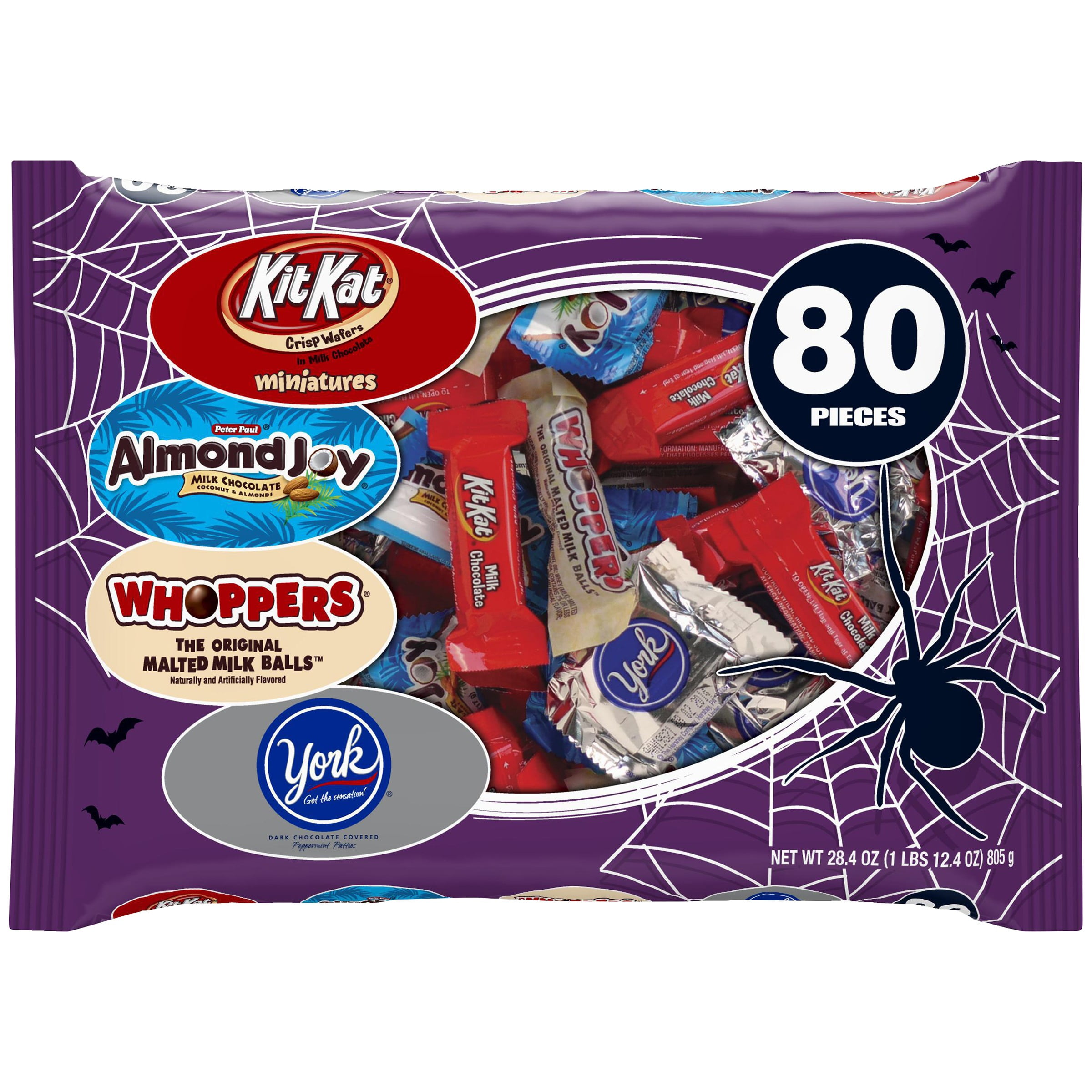 Hershey's Halloween Old Time Favorites Assorted Variety Candy Pack, 28.
