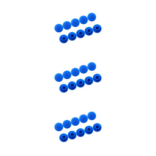 Tapas de rosca Sonducket 10 piezas M6 Azul