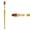 Filbert, variant on Creative Mark Qualita Golden Taklon Long Handle Paint Brush for Acrylics, Oils, Fine Art, Heavy Bodied Media - Single Brush - [Fan - Size 2]