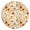 Pioneer Flower Floral-1, variant on Pioneer Flower Floral Print Pattern Round Fitted Tablecloth with Elastic Edge,Dining Table Cover Waterproof,Outdoor Round Tablecloth for Camping,Dining,Indoor and Outdoor