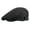 Black, variant on New Fashion Summer Men Hats Breathable Mesh Newsboy Caps Outdoor Sun Hats Flat Cap Adjustable Caps Gorras Berets for Father Gift